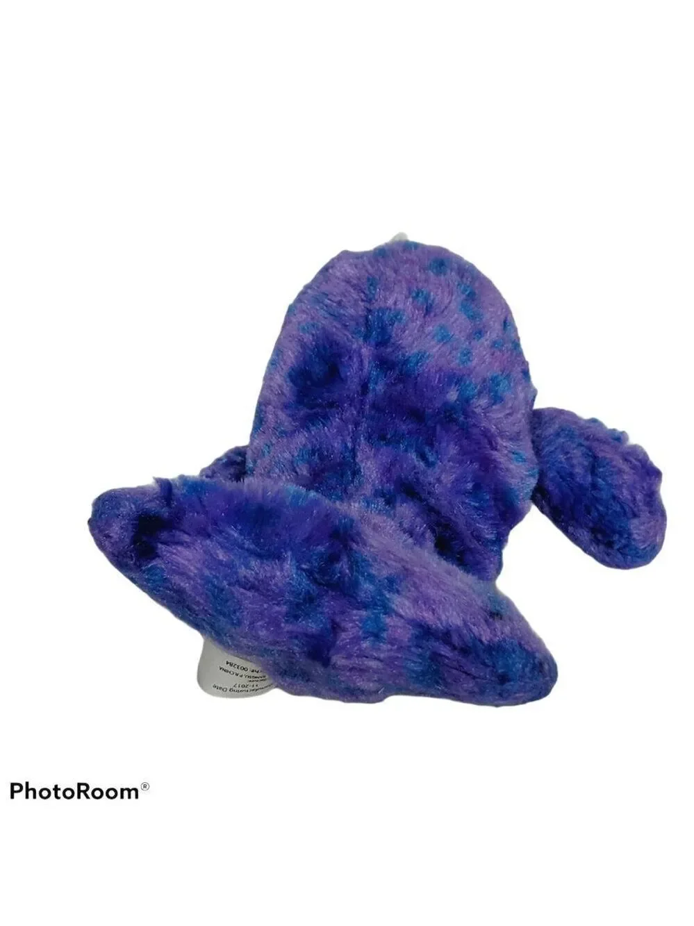 The Petting Zoo Narwhal Plush Purple Blue Horn 7.5 Inches